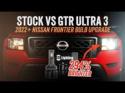 2022+ Nissan Frontier LED Headlight Upgrade - 294% BRIGHTER! | GTR Lighting Ultra 3 Review & Install