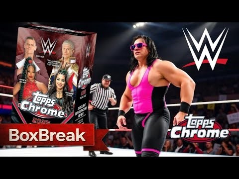 TOPPS Box 2025 Chrome WWE Retail Blaster Opening 