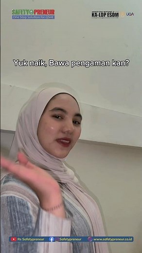 Halo Sahabat Safety! Yuk sama sama membangun budaya keselamatan di tempat kerja! ✨✨