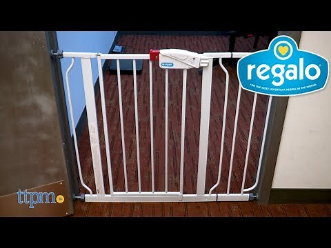 Easy Step Metal Walk-Through Safety Gate from Regalo