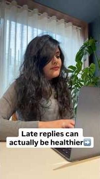 The Pressure to Reply Instantly Is Unhealthy | Why Delayed Replies Are Actually Healthier #healing