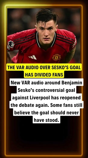 THE VAR AUDIO OVER SESKO’S GOAL HAS DIVIDED FANS