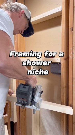 22K views · 99 reactions | Always frame your own niche that way you can put it where it makes sense for your tile layout… a couple fav tools here helping with that task today. How’d we do??? Schluter’s new LED going in here too  . #construction #homerenovation #enterpreneur #homeimprovement #work #tools #diy #fyp #realestate #carpentry #home #remodel #hardwork #interiordesign #homedecor #interior #asmr #amazing #family #fashion #love #tbt #trending | DJ.Tiling | Facebook