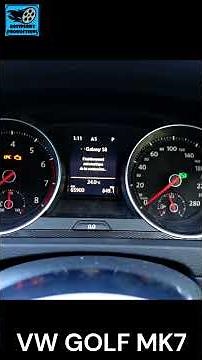 VW Golf MK 7 Changing the Language in 90 Seconds