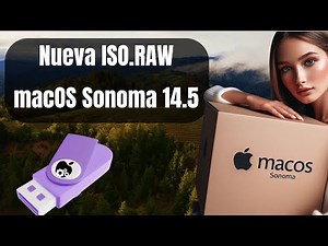 Cómo crear ISO de macOS Sonoma 14.5 (2024)