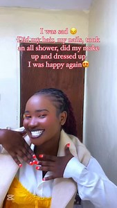 436 reactions · 12 comments | I wasn’t sad… I just needed to do my hair, nails, take an all shower and dressed up I was happy again . Girls get it  #girls #reels #relatable #makeup #nails #dressup | Lizah Njeri | Facebook
