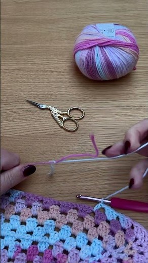 The BEST technique when joining new yarn! #learnchochet