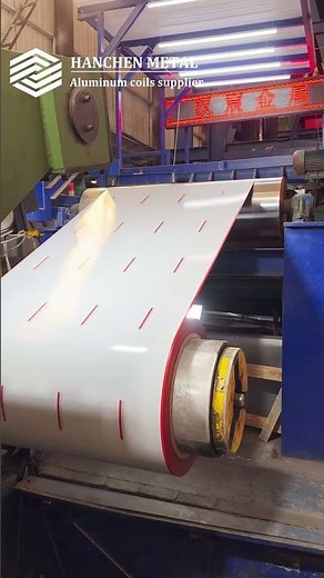 RAL 3028 PVDF Aluminum Coil｜0.7mm Coil Coating Process