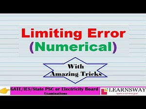 Limiting Error Numerical