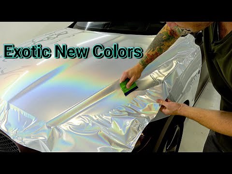 New Exotic Vinyl Wrap Colors - Pushing The Top Spot