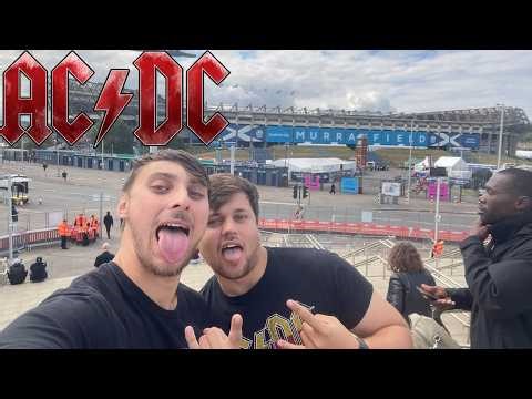 AC/DC - Live At Murrayfield Stadium Endinburgh Vlog