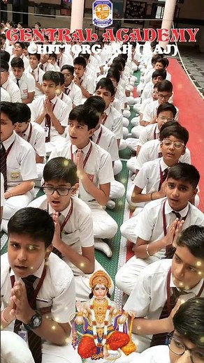 🙏 Hanuman Chalisa by Students | School Assembly Recitation