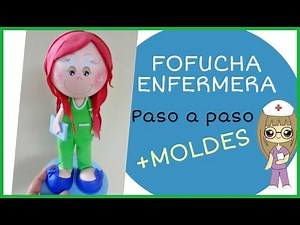 FOFUCHA NURSE WITH GREEN DRESS|+TEMPLATES