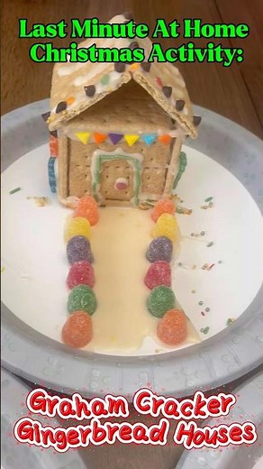 How to Make a Graham Cracker Gingerbread House