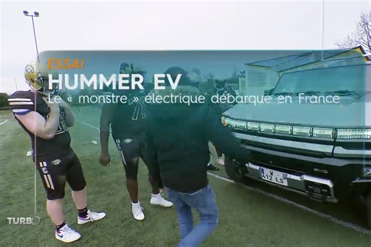Extrait émission Turbo : Essai Hummer EV