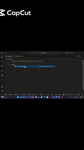 JavaScript LocalStorage explained in seconds #javascript #localstorage #techcontent #fyp #frontend