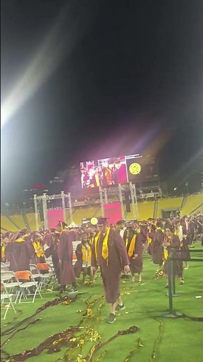 Arizona State University Graduation Ceremony 2025 #asu #graduated #graduate #arizonastate