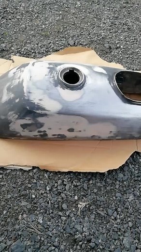 Car Exhaust Pipe Restoration Process