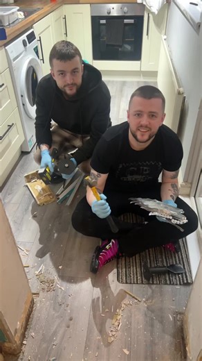 Damp Course DIY in Dan's New House