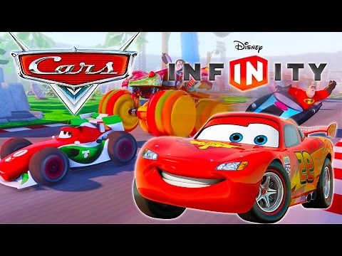 CARS FLASH MCQUEEN LES BAGNOLES Jeux Vidéo en Français - DISNEY INFINITY 3.0
