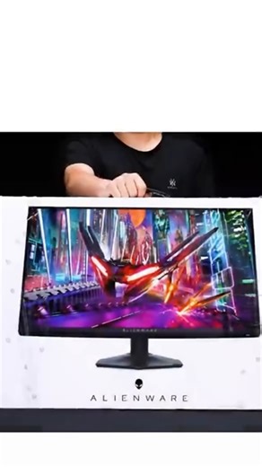 外星人（Alienware）AW2725QF 27英寸电竞高刷显示器 双模式显示屏4K180Hz/FHD 360Hz IPS视觉增强技术 0.5ms瞬时响