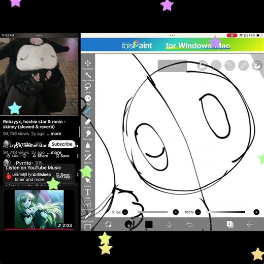 I need to charge my headphones 🙁 #cutecore #kawaii #speedpaint #dandysworld