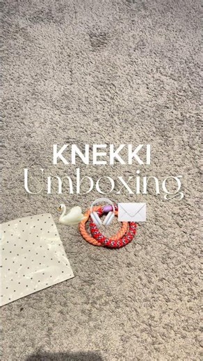 KNEKKI umboxing 🦢🎧✉️ #abonnieren #viral #aesthetic #haul #knekki #umboxing #abonnieren #love #grwm