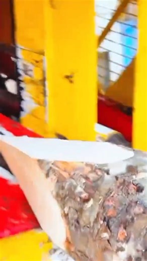 The Ultimate Wood Splitter: Massive Log Processor in Action