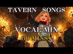 【For Work】60 MINS+ Energetic Medieval Tavern Songs | Fantasy Folk Mix | DnD