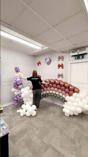 Making a Giant Rainbow Balloon Display 🌈 Custom Creations in Our Party Shop | Partyrama