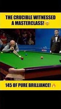 145 UNDER CRUCIBLE PRESSURE! 🔥 Bingham vs Ronnie | 2015 World Championship