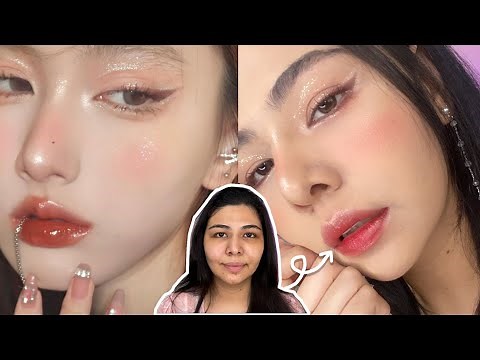 🇨🇳como hacer el DOUYIN MAKEUP para PRINCIPIANTES (tutorial completo✅) para latinas | priso blossom