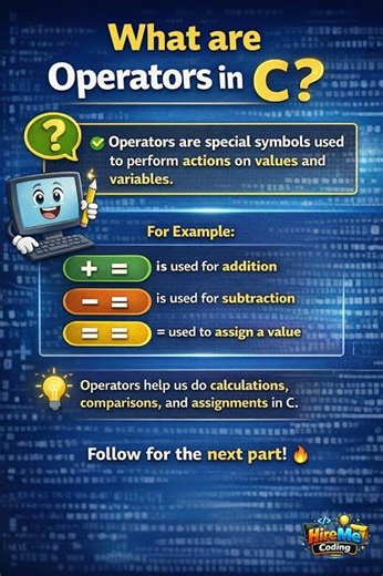 What are Operators in C? 🤔 | C Programming Basics | Shorts
