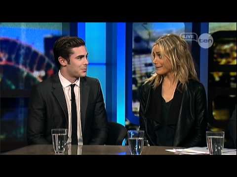 Zac Efron & Taylor Schilling interview - The Lucky One - The Project (2012)