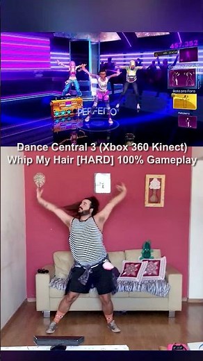Dance Central 3 - Whip My Hair [100% HARD Difficulty] Gameplay Xbox 360 Kinect
