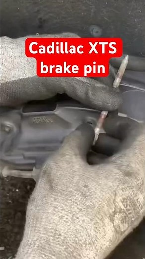 Cadillac XTS brake pads replaced #repairs #allaboutcarz #cadillac #carros