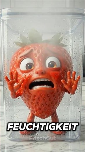 Erdbeeren NIEMALS so lagern ❌