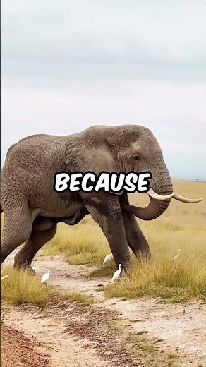 How Elephants Scratch Their Stomach! (Footage: jackswynnerton On IG)