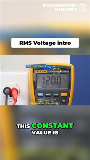 77K views · 1K reactions | RMS voltage intro #electricity #engineering #engineer | The Engineering Mindset | Facebook