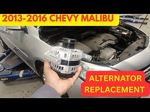 2013-2016 Chevy Malibu alternator replacement