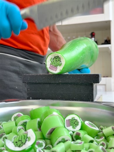 Shocking Candy Art Challenge: Creative Cutting Techniques