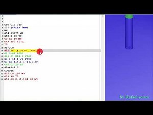Programa parametrizado para repetição FANUC