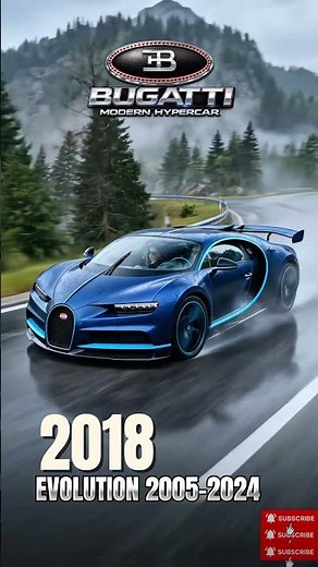 Bugatti Evolution (2005-2024) | Veyron to Bolide! The Ultimate Top Speed Kings!