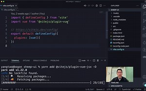 前端杨村长Vue3开源组件库实战（Vue3 Vite VitePress TSX Tailwind）【课代表hyy4424】