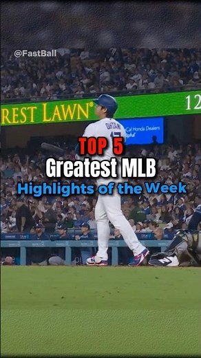 Top 5 INSANE MLB Highlights You Need to See!