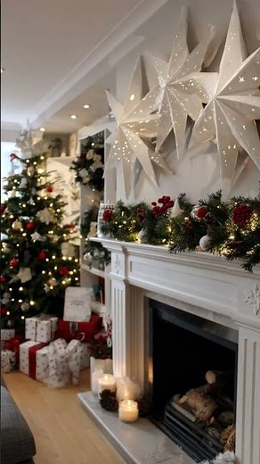 25 Best Ways To Decorate Your Fireplace For Christmas
