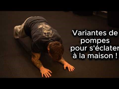 8 Variantes de pompes pour tout exploser à la maison