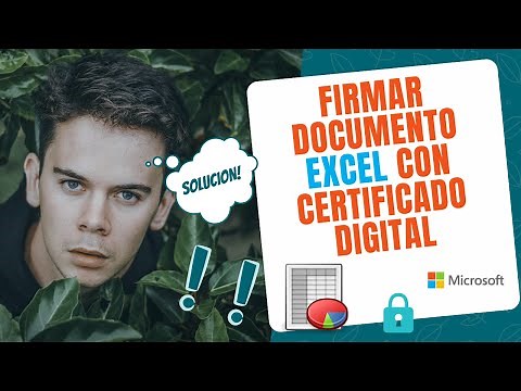 How to sign an Excel document with a digital certificate