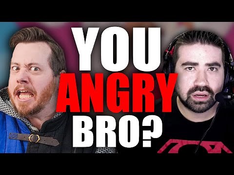 Angry Joe ATTACKS us and proves he's a HYPOCRITE