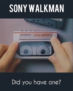 I love this commercial! 🎧🎶 #80s #genx #sony #walkman #cassettes | 80s Deennice